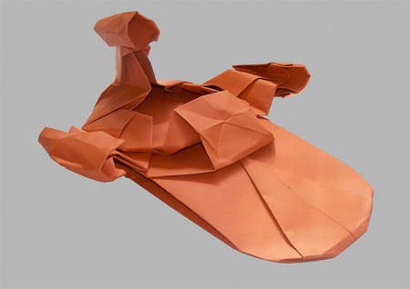 Land Speeder Origami