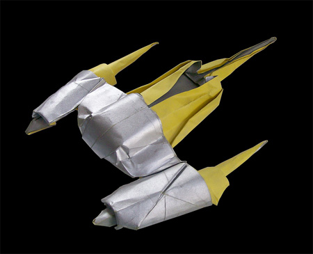 Naboo Starfighter Origami