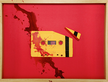 Cassette Tape Art By Benoit Jammes