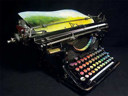 Typewriter Paints