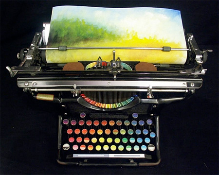 Chromatic Typewriter by Tyree Callahan
