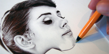 Photo Realistic Pen Drawings