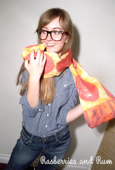 Pizza Slice Scarf