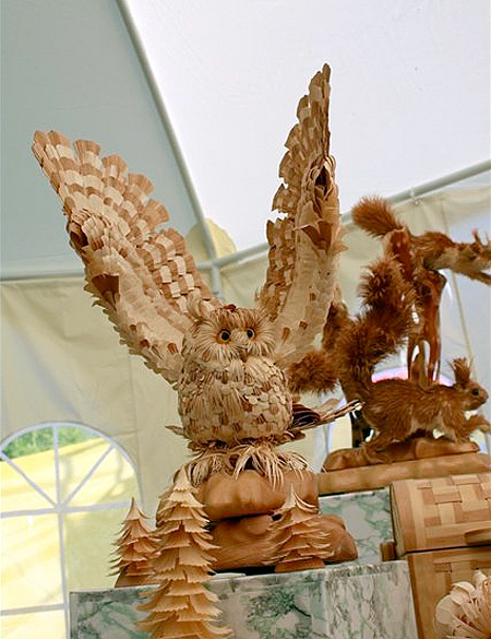 Wooden Birds