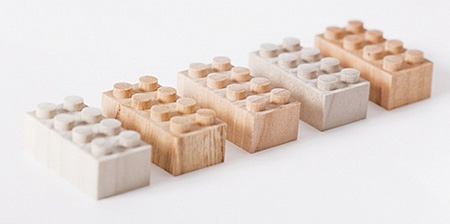 Wooden LEGO Bricks