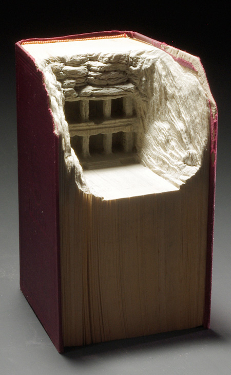 Book Carvings by Guy Laramee