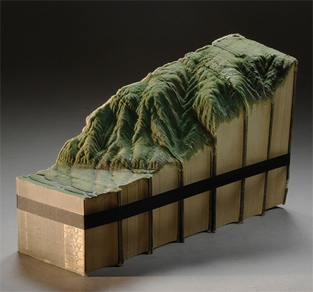 Book Sculptures by Guy Laramee