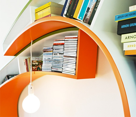 Bookworm Bookcase by Atelier 010