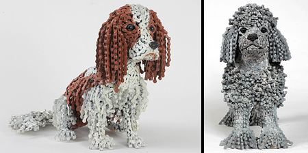 Dogs Made of Bicycle Chains