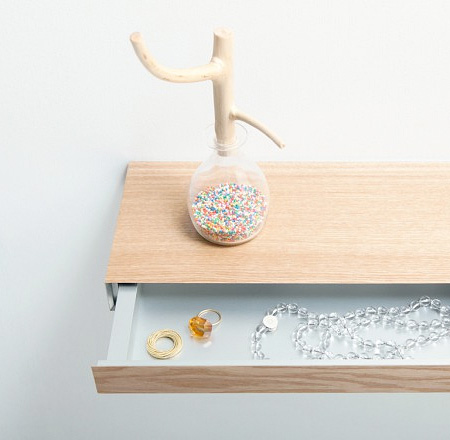 Shelf with Secret Drawer