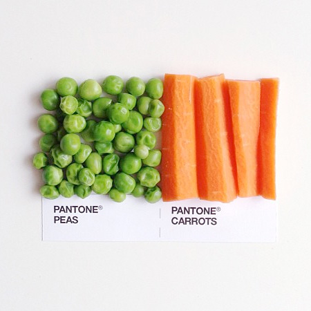 Pantone Food Combos by David Schwen