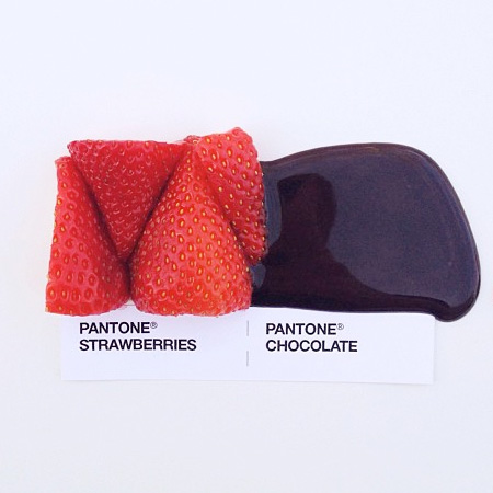 Pantone Food Combinations by David Schwen