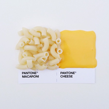 Pantone Food Matches by David Schwen