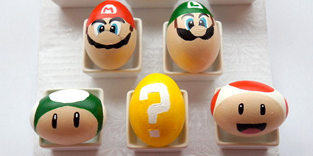 Super Mario Easter Eggs