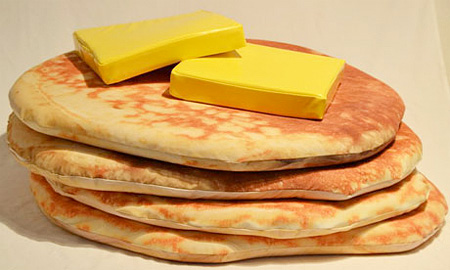 Pancake Pillows by Todd von Bastiaans