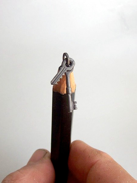 Carved Pencils Art