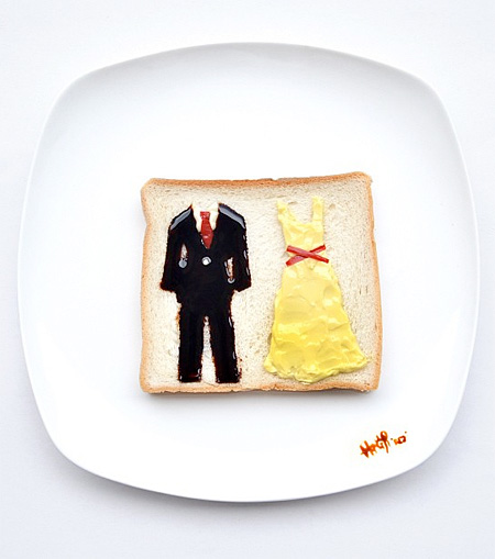 Creative Food Art by Hong Yi