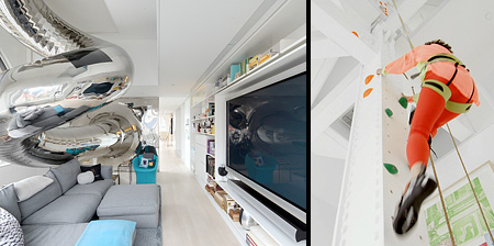 Penthouse with Indoor Slide