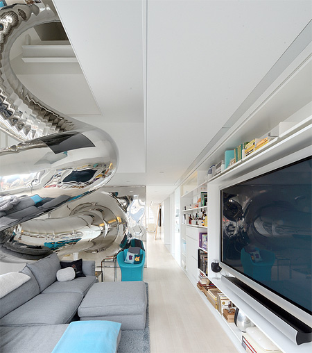 Penthouse with a Slide