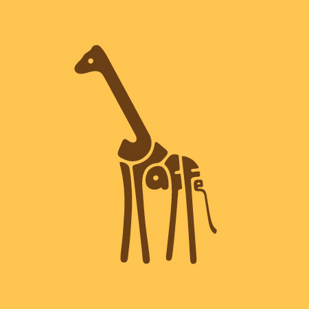 Typography Animal