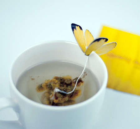 Butterfly Tea Bag