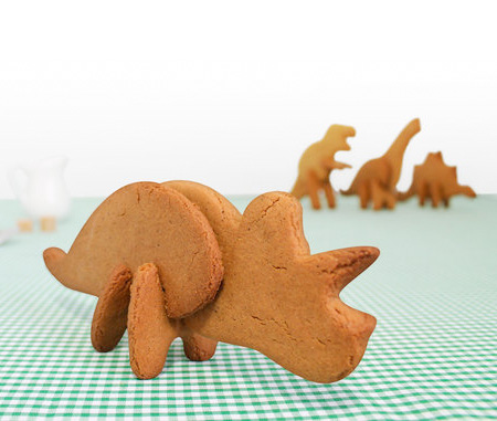 3D Dinosaur Cookies