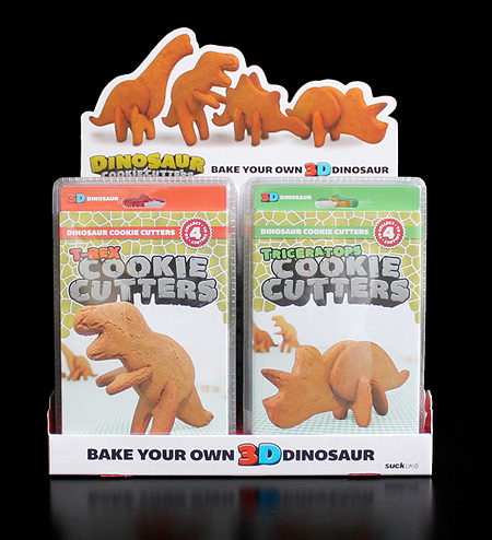 3D Dinosaur Cookie Cutter
