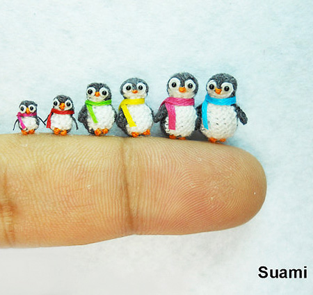 Miniature Crocheted Animals