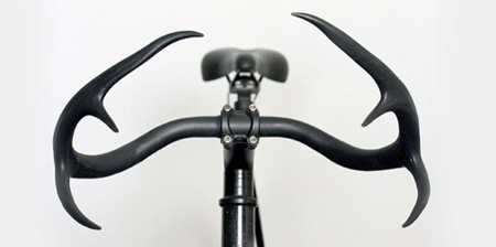 Deer Antler Bicycle Handlebar