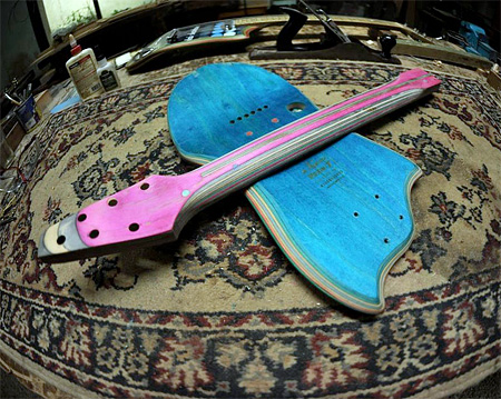 Skate Deck Guitar