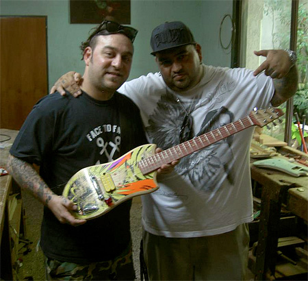 Guitars Made of Skateboards