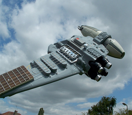 Star Wars Spaceship Guitar