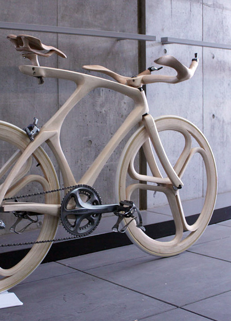 Wooden Bike by Yojiro Oshima