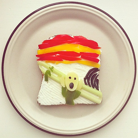 Food Art by Ida Skivenes