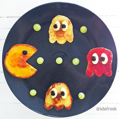 Breakfast Food Art by idafrosk