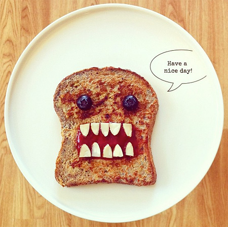 Toast Art by Ida Skivenes