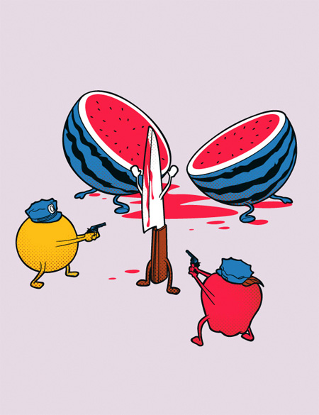 Creative Tee Shirt Illustrations