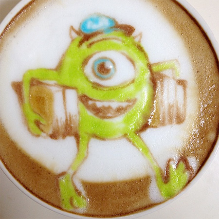 Monsters Latte Art