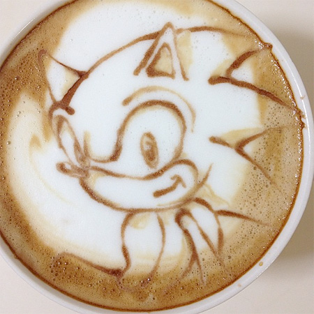 Sonic Latte Art