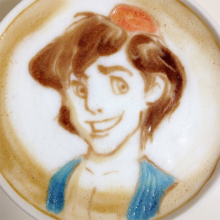 Aladdin Latte Art