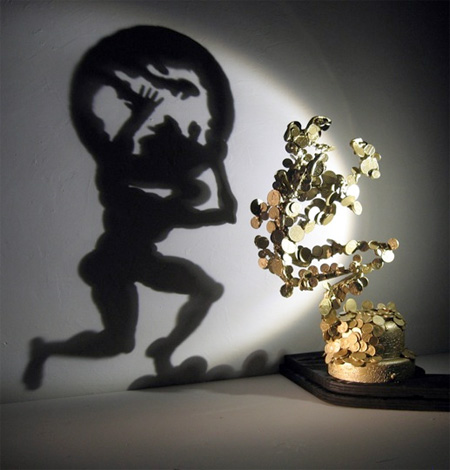 Light and Shadow Sculptures by Diet Wiegman