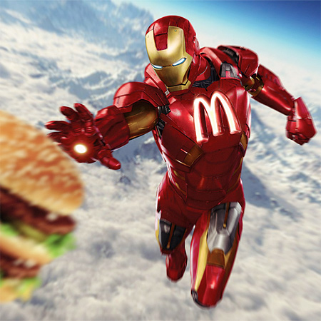 McDonalds Iron Man