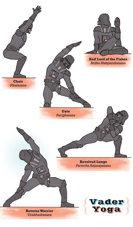 Darth Vader Yoga