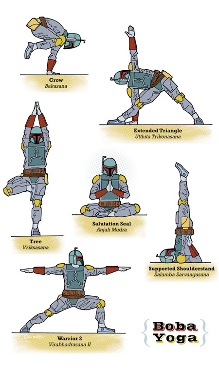 Boba Fett Yoga