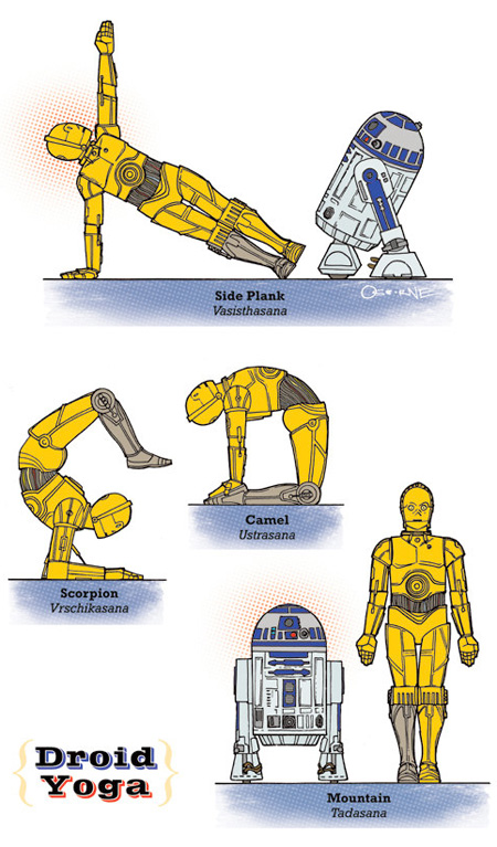 Star Wars Yoga by Rob Osborne