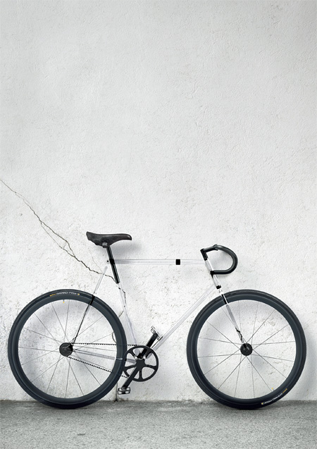 Transparent Bicycle Frame