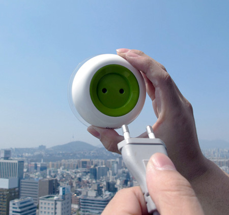 Solar Powered Electrical Socket