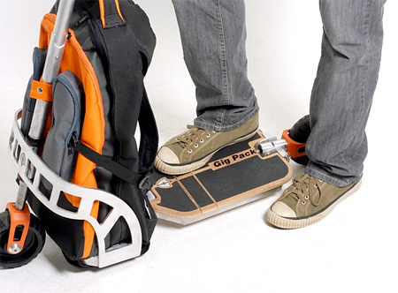 Backpack Transforms into Scooter
