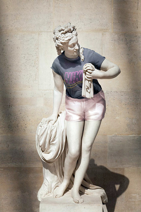 Statues Dressed Like Hipsters