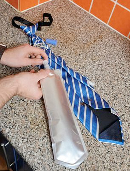 Tie with Hidden Flask